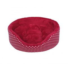 JESSY-4 Kutyaágy /Bordópöttyös-Bordó (45x60 cm) JESSY-4 Kutyaágy /Bordópöttyös-Bordó (45x60 cm)