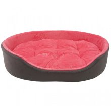 JESSY-5 Kutyaágy /Szürke Lazacrózsaszín (50x65 cm)