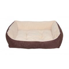 LERRY-1 Kutyakanapé /Kávébarna-Bézs (40x50cm) LERRY-1 Kutyakanapé /Kávébarna-Bézs (40x50cm)