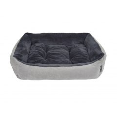 LERRY-2 Kutyakanapé /Világosszürke-Sötétszürke (50x60 cm)   LERRY-2 Kutyakanapé /Világosszürke-Sötétszürke (50x60 cm)