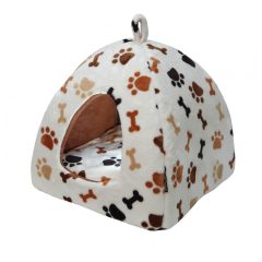 TOM-1 Macskakuckó /Bézs-tappancsos-Fahéjbarna  (40x40x40 cm)   TOM-1 Macskakuckó /Bézs-tappancsos-Fahéjbarna  (40x40x40 cm)