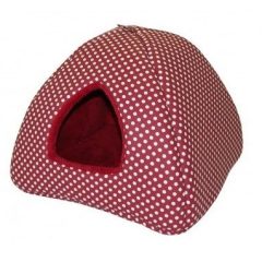 TOM-2 Macskakuckó /Bordópöttyös-Bordó (50x50x45 cm)  TOM-2 Macskakuckó /Bordópöttyös-Bordó (50x50x45 cm)