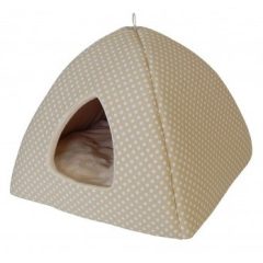 TOM-2 Macskakuckó /Drapp-pöttyös-Bézs (50x50x45 cm)  TOM-2 Macskakuckó /Drapp-pöttyös-Bézs (50x50x45 cm)