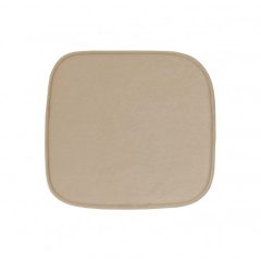 Szegett Ülőpárna 38x40cm /Mikroszála PLÜSS (Bézs)