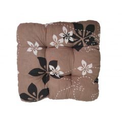   Pufi Ülőpárna 43x45 cm /MINTÁST-Több színben (drapp virágos)