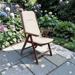 Magastámlás párna /UV-álló  (Bézs)
