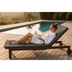 Napozóágy párna /UV-álló (Antracitszürke)