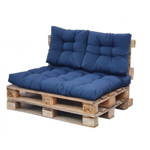 UV-álló Háttámla-párna Raklapbútorhoz (60x50cm) Navy-kék