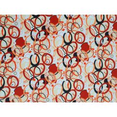 Pufi Ülőpárna 38x38 cm (színes karikák)