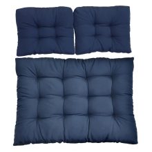 UV-álló Párna-Szett /Raklapbútorhoz (3db-os) Navy-kék