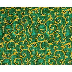 Pufi Ülőpárna 38x38 cm (zöld-indamintás)