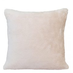 Wellsoft Díszpárna (50x50cm) levehető huzattal /Bézs