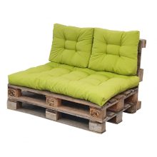 UV-álló ÜLŐPÁRNA Raklapbútorhoz (120x80cm) Banánzöld