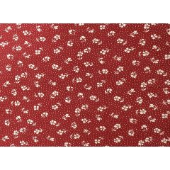 Szegett ülőpárna /mintás (bordó apróvirágos)