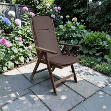 Magastámlás párna /UV-álló  (Barna)